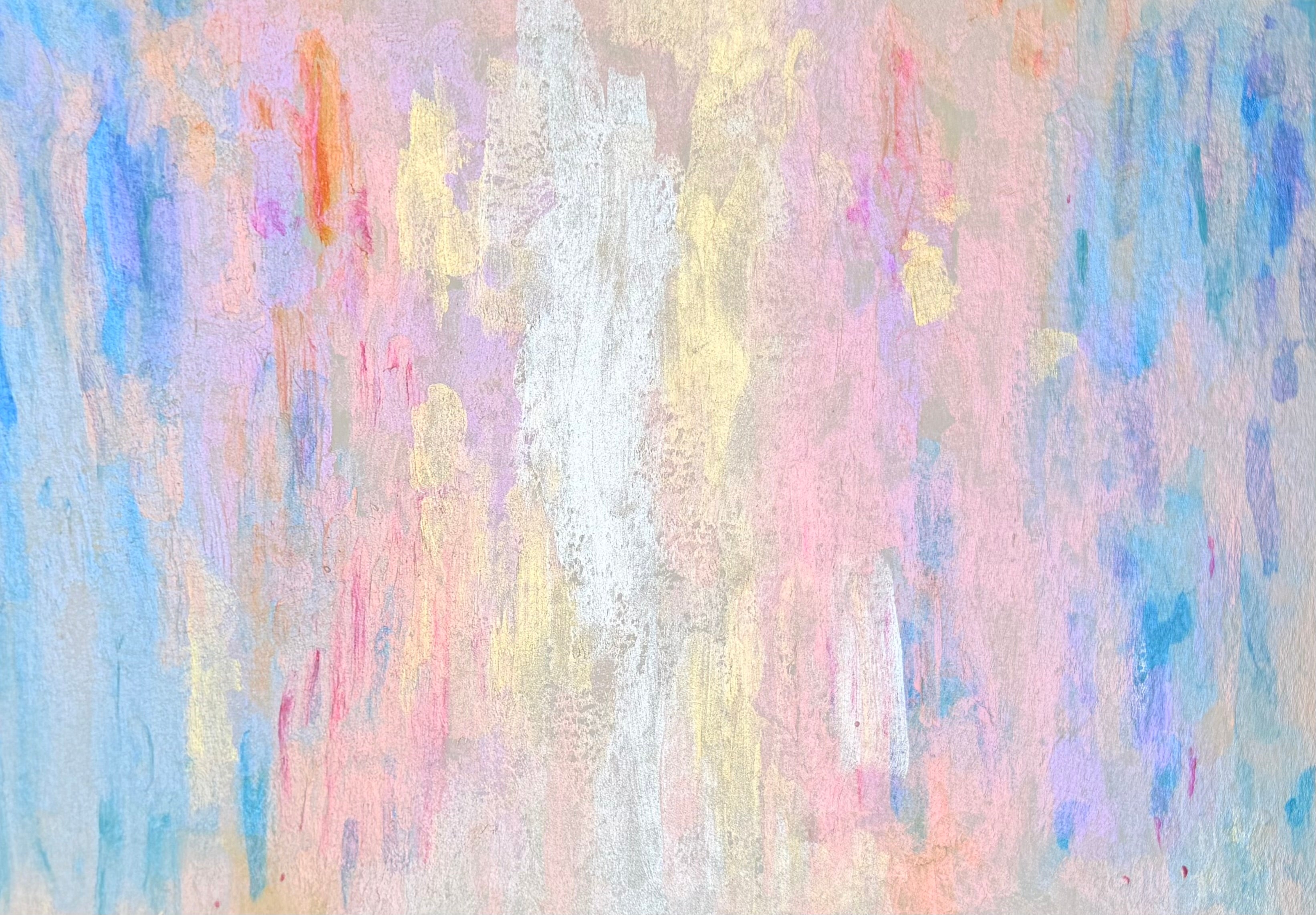 Metallic Sunrise - 8x6in Original Painting