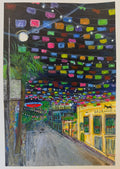 Los Cabos - 9x12 inch Original Mixed Media Painting - Baja California Artwork