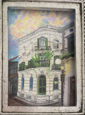 Personalized Building Illustration Original Fine Artwork