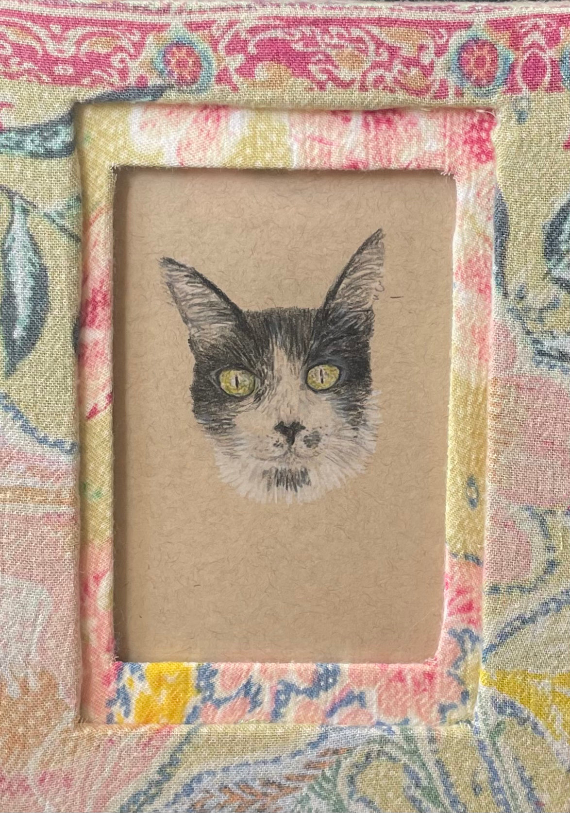 Colored Pencil Personalized Pet Portrait - Large Original Illustrated Artwork